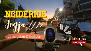 KELILING KULINERAN DI KOTA JOGJA NAIK MOTOR FAZZIO | TRAVEL VLOG | PART 2