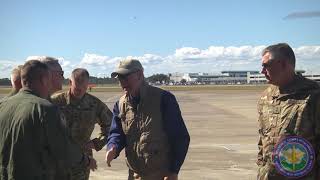 Mississippi Gov. Phil Bryant visits Southern Strike 2018