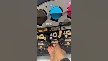 How to replace the drum of Xerox C7100 printer