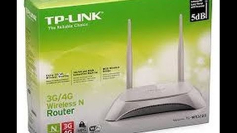 TP LINK  TL-MR3420 Wireless N Router Unboxing & Configuration