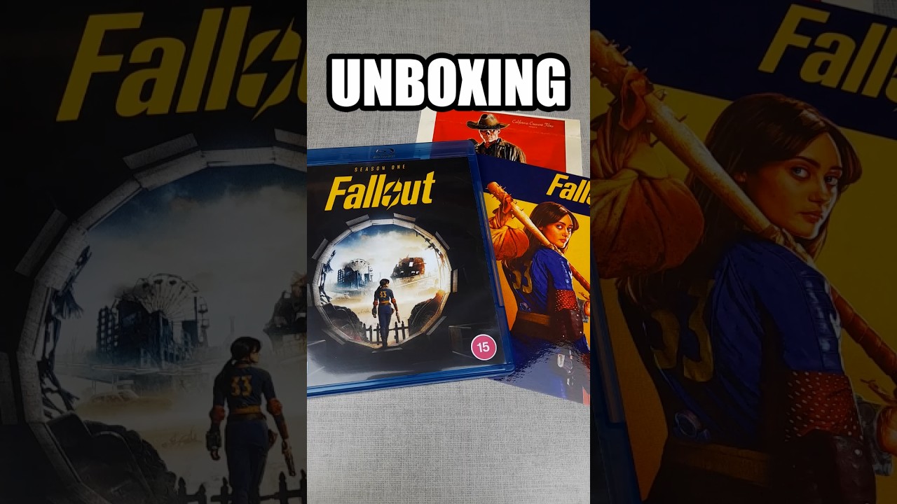 UNBOXING FALLOUT SEASON 1 BLU-RAY 