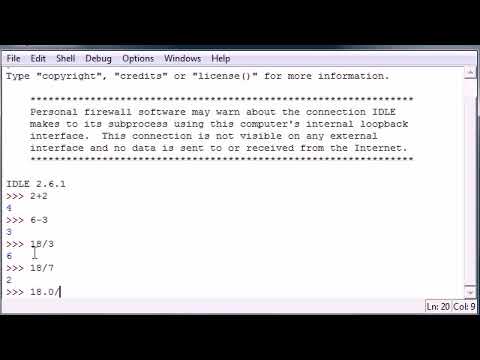 Python Programming class   2   Numbers and Math