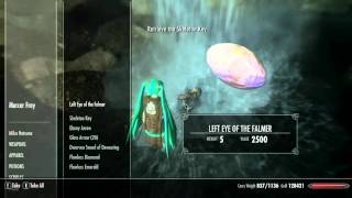 Skyrim: Miku Hatsune kills Mercer Frey with her voice