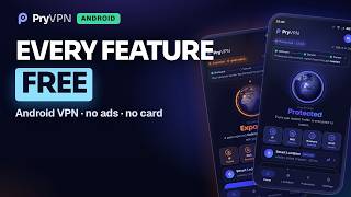 Free VPN for Android, every feature on: the full PryVPN app tour screenshot 5