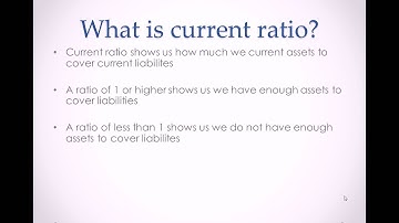 How to Calculate Current Ratio