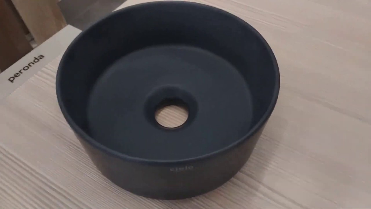 Cielo 14688 small round countertop washbasin маленькая круглая раковина на столешницу