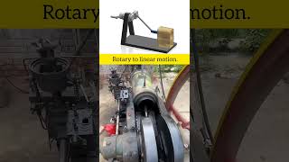 Giant crankshaft linkage mechanism #mechanic #design #technology #mechanical #engineering
