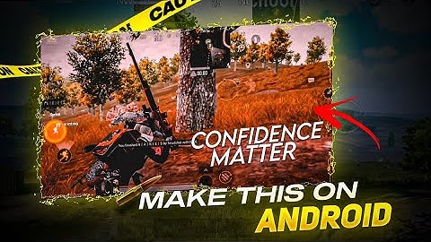 Make This Thumbnail On Android like@anonygamingg//bgmi montage thumbnaol kese banaye