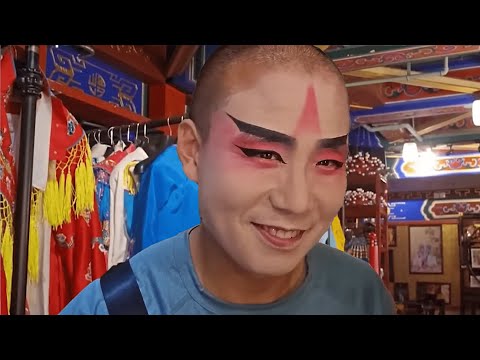 중국 전통분장 체험/청두 길거리 돌아다니기 (2-2)