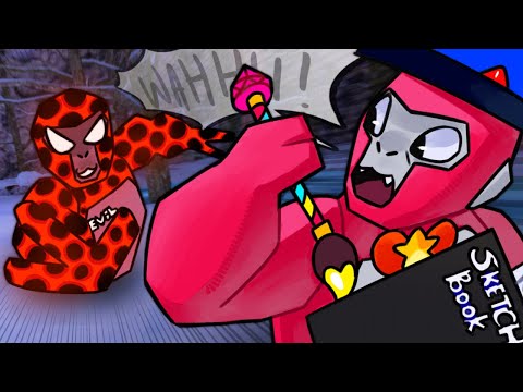 Drawing Monkes That Tag Me! (Gorilla Tag)
