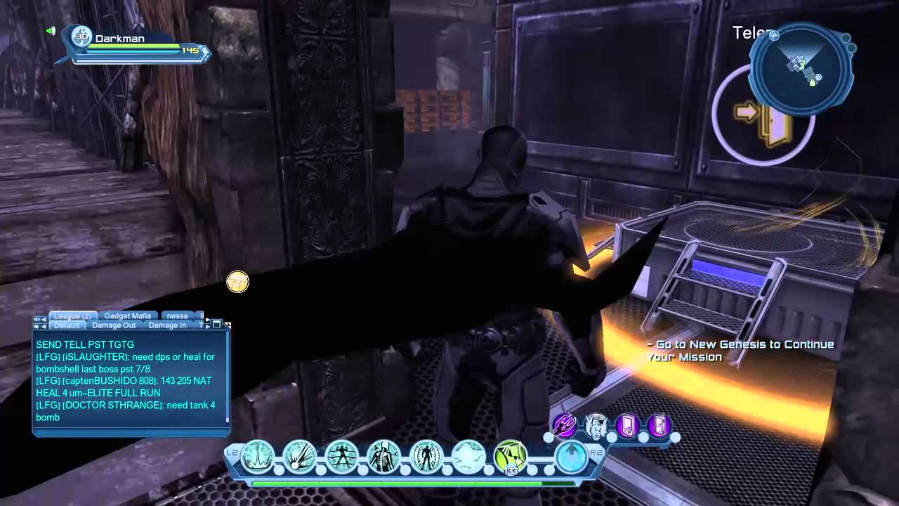 DCUO Cave Dark - Tree House & Work in Progress Dark Cerebro