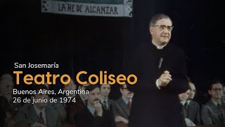 Un encuentro con san Josemaría en Argentina, 1974