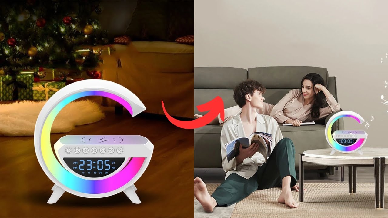 G-SPEAKER: A LÂMPADA QUE TOCA MÚSICA, CARREGA SEU CELULAR E TRANSFORMA SEU AMBIENTE!