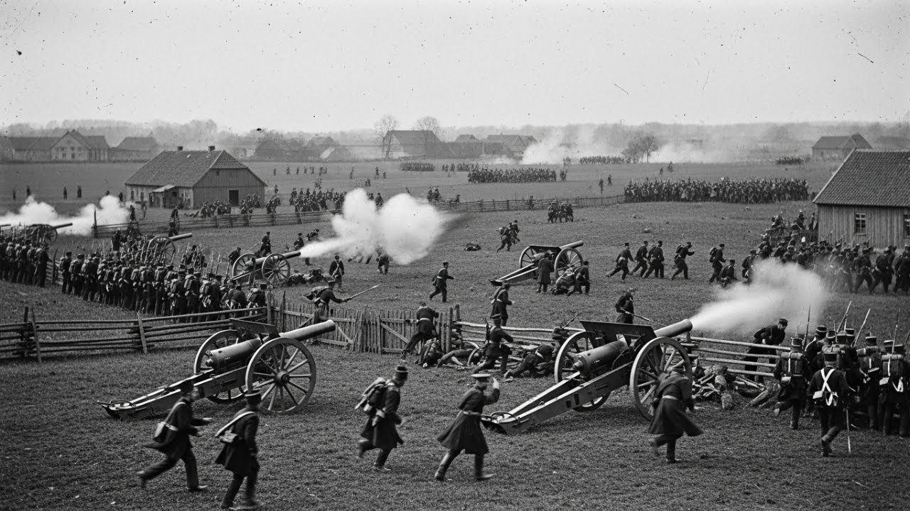 Französische Generäle lachten über Krupp-Kanone, bis sie sie von den preußischen Bauernhöfen fegte