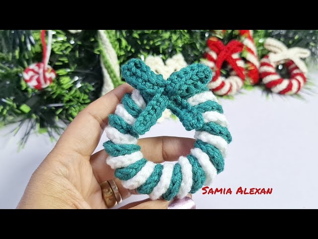 クリスマス HUMAN MADE HAPPY HOLIDAYS WREATH SMALL 🤯 EASIEST Crochet Christmas Wreath EVER! 🎄 Beginner-Friendly