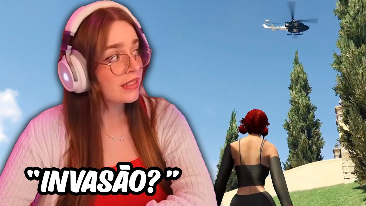 INVADIRAM A NOSSA CASA! | CIDADE DOS ANJOS GTA RP