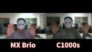 ロジクール「MX Brio」はAI搭載で暗い場所でも明るく映し出すことができる
