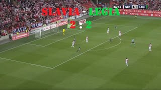 SK Slavia Prague - Legia Warszawa 2-2 Highlights