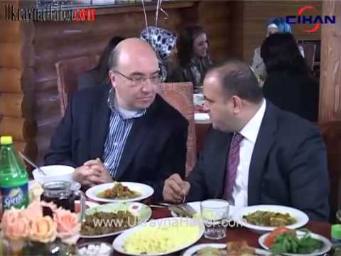 Mehmet Samsar ve Hasan Hüseyin Kes Türk okulu çalışanları ile bayramlaştı