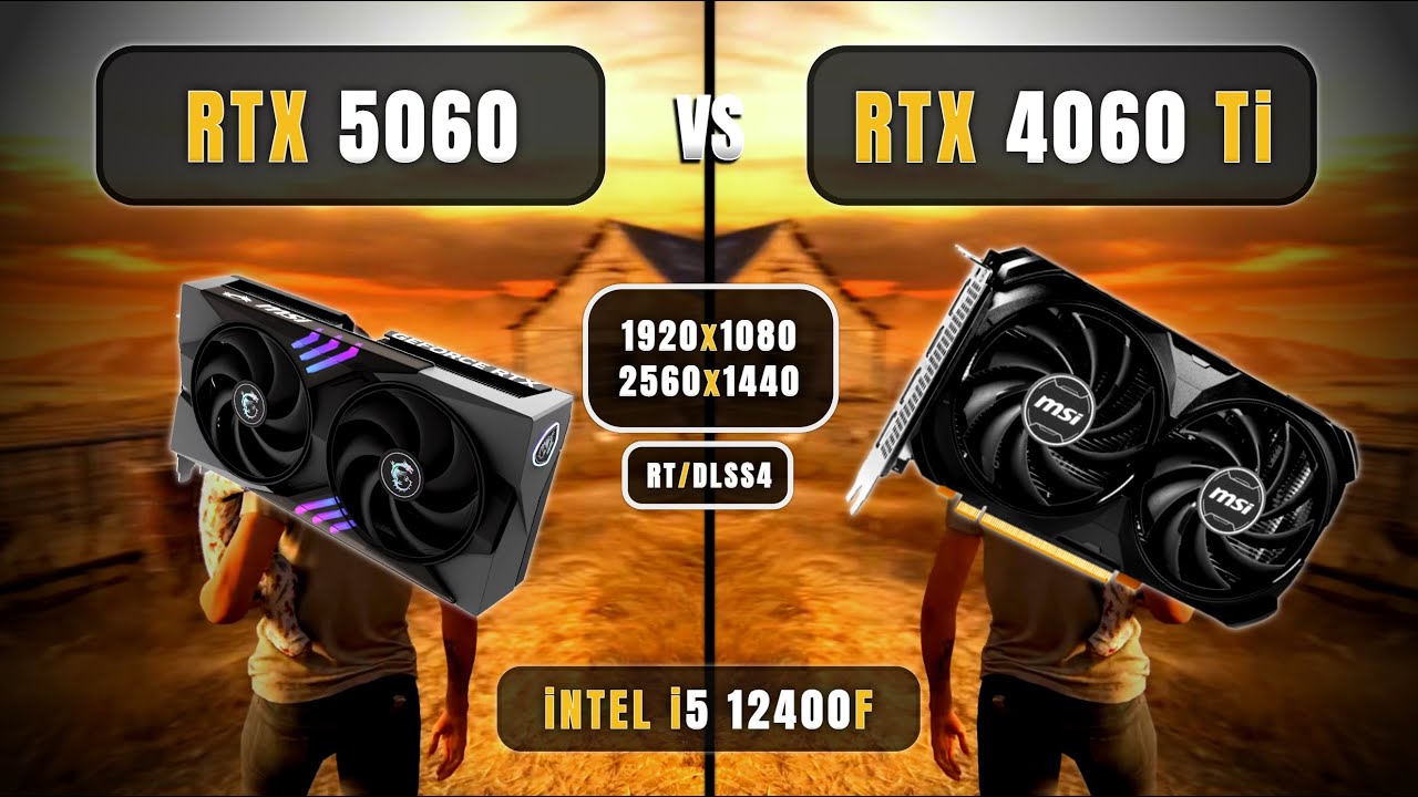 RTX 5060 vs RTX 4060 Ti (16GB) | 1080p, 1440p, Ray Tracing & DLSS4 | Ultimate Comparison