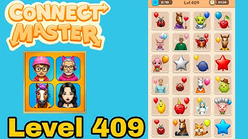 Connect master match puzzle level 409 solution walkthrough 