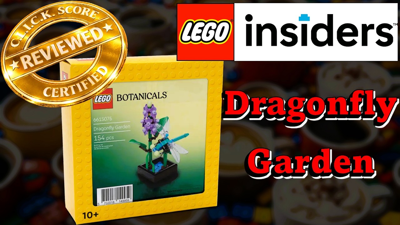 は LEGO Insiders Dragon Fly Garden - LEGO Review and Speed Build