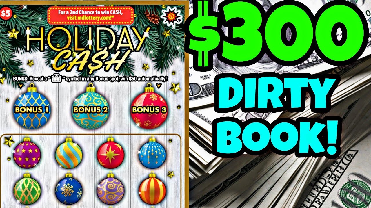 Md Lottery Holiday Cash Christmas Scratch Off Tickets 🟢 60 x 5 Tickets