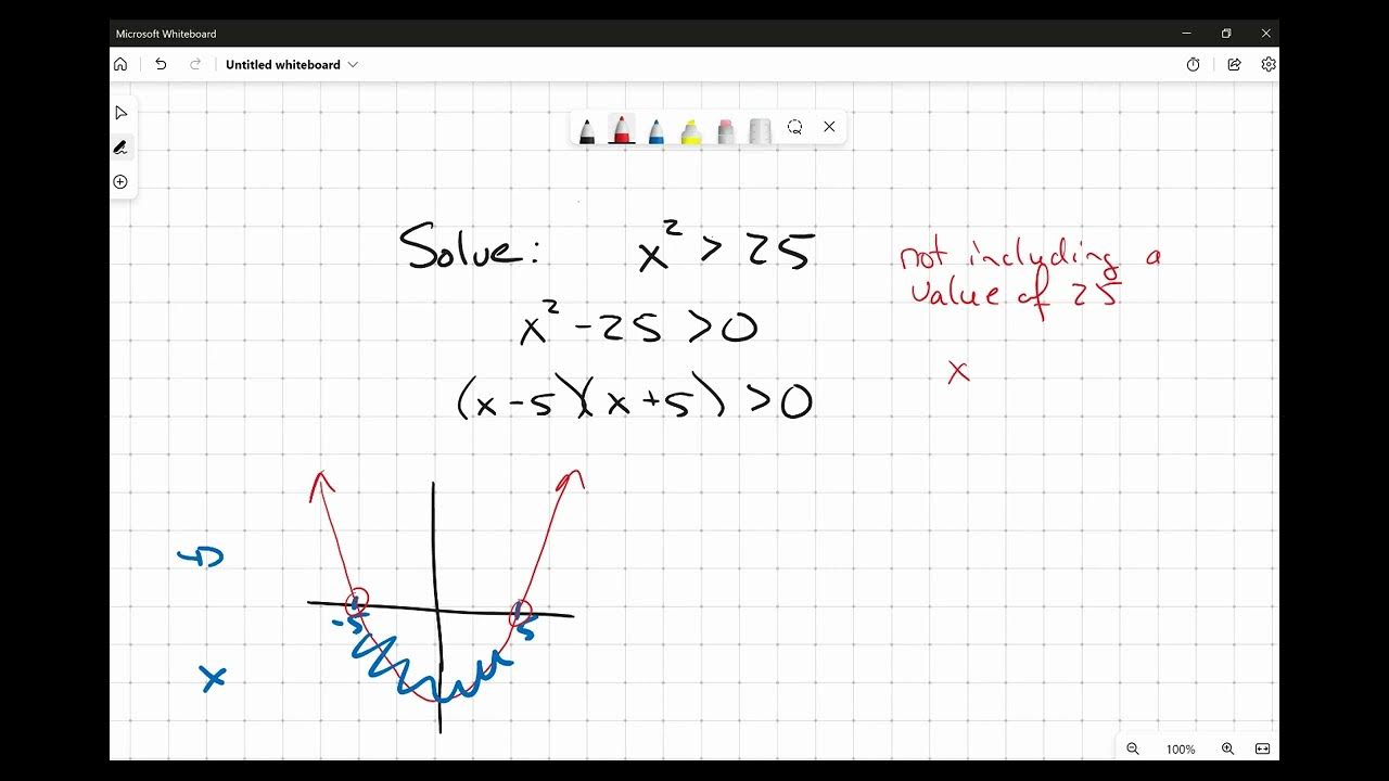Solve X Squared Is Greater Than Twenty Five YouTube solve-x-squared-is-greater-than-twenty-five-youtube
