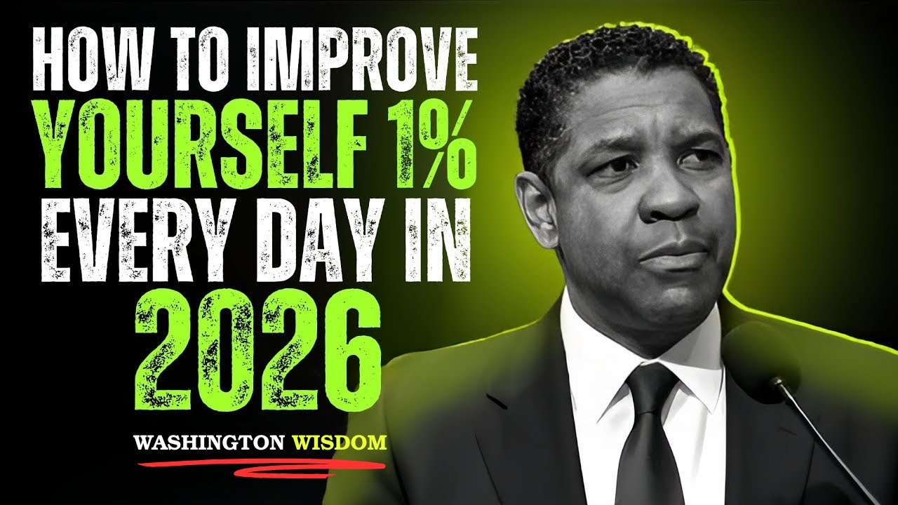 How to Improve Yourself 1% Every Day in 2026 | Denzel Washington Motivation