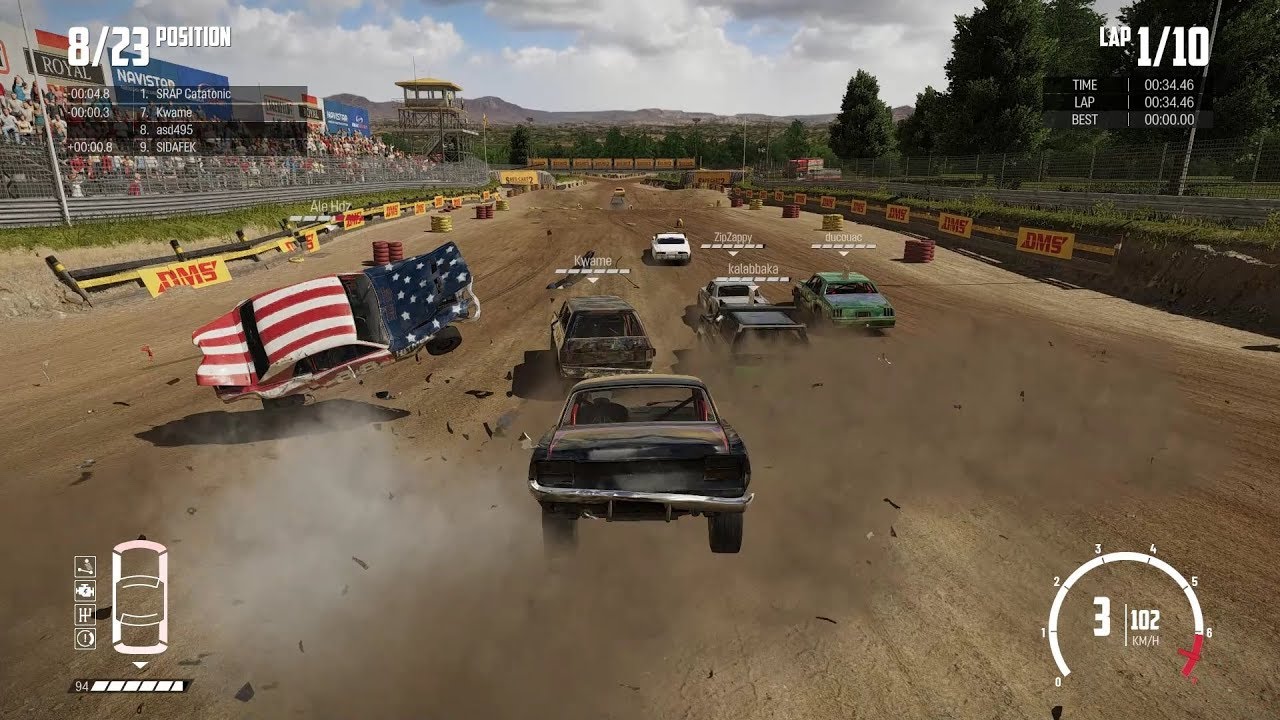 Wreckfest Multiplayer Gameplay 7 - YouTube