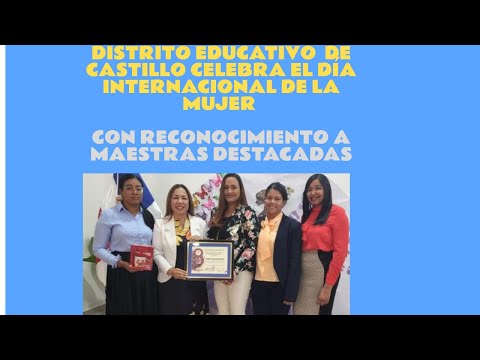 Distrito Educativo de Castillo celebra el Día Internacional de la Mujer con reconocimiento