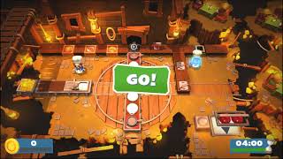 Overcooked! 2#15 - Make Pork&Cheese Burger