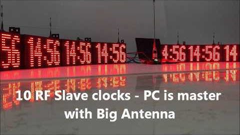 wireless led clocks 2016