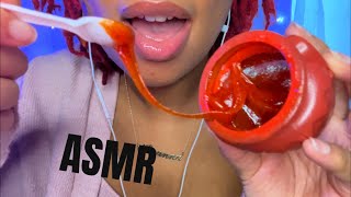ASMR | Eating Candy In Your 👂🏽 Trying New Candy 🍭