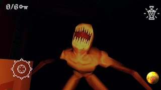 GAME OVER de "HORROR PIXEL DUNGEON" - A Criatura Estranha da Masmorra em 3D Pixel. screenshot 3