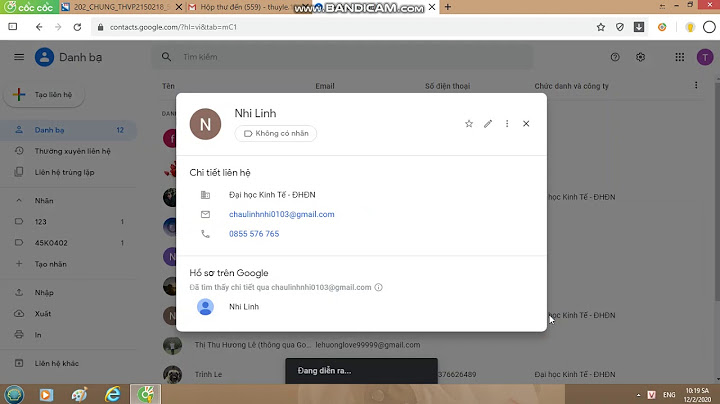 Thêm danh bạ nhiều vào gmail