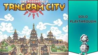 Can I Build the Perfect City? | Tangram City Solo Gameplay screenshot 5