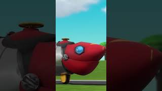 Out of control Robot 🦈Shark terrorizing Adventure Bay! 😱 #pawpatrol #kidscartoon #shorts