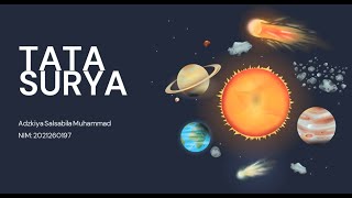 Video Pembelajaran Materi Tata Surya Media Audio Visual