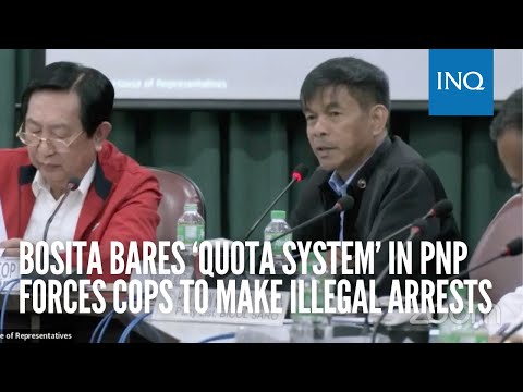 Bosita bares ‘quota system’ in PNP forces cops to make illegal arrests