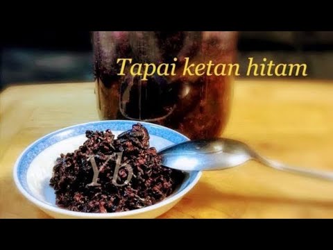 tapai-ketan-hitam-/-fermented-wild-sweet-rice-||-gluten-free