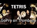 GoPro on Trombone: Tetris