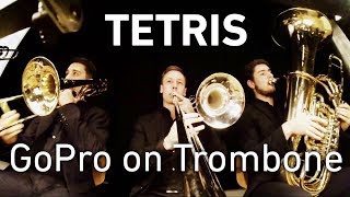 GoPro on Trombone: Tetris