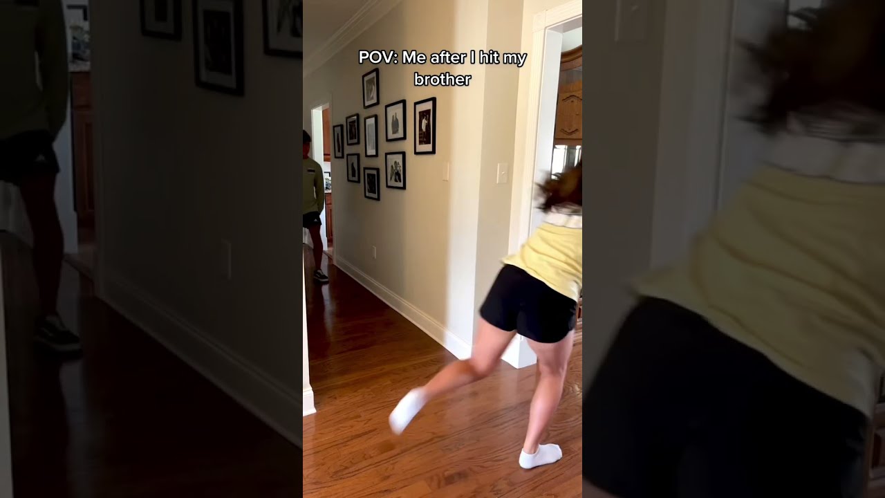 POV YOU JUST HIT YOUR BROTHER Shorts