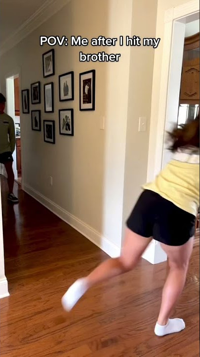POV: YOU JUST HIT YOUR BROTHER #shorts