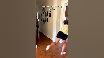 Thumbnail of POV: YOU JUST HIT YOUR BROTHER #shorts