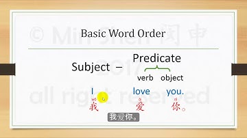 Chinese Grammar --Adjectival Predicate
