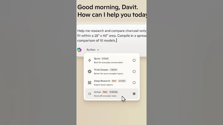 How to use Actions in Microsoft 365 Copilot