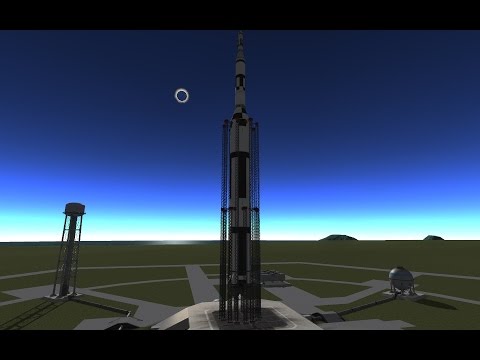 Kerbal Space Program-solar eclipse