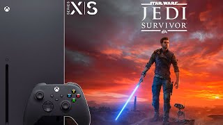 Star Wars Jedi Survivor ПОЧТИ ИДЕАЛЬНО Xbox Series X 1440p 60 FPS 2160p 30 FPS